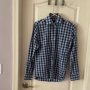 Stylish Checkered Button-Down Shirt